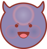 Emoji Gesicht Kreis böse vektor