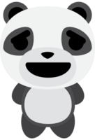 Emoji Panda entlasten vektor