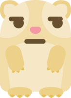 emoji marsvin smink vektor