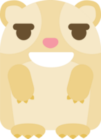 emoji marsvin leende vektor
