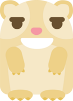 Emoji Meerschweinchen Lächeln vektor