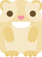 Emoji Meerschweinchen Lächeln vektor