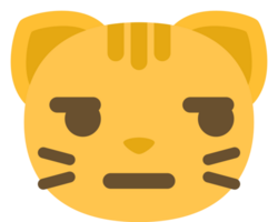 Emoji Katzengesicht grinsen vektor