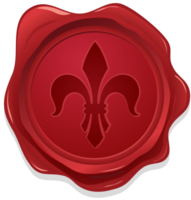 fleur de lis vax täta vektor