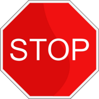 Stoppschild vektor