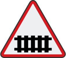 Straßenschild überqueren vektor