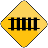 Straßenschild überqueren vektor