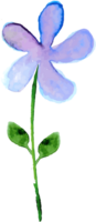 aquarellierte Blume vektor