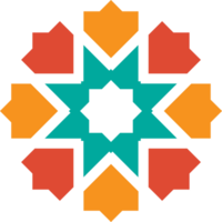 geometrisch abstrakt Arabeske Logo vektor