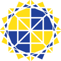 geometrisch abstrakt Arabesco Logo vektor