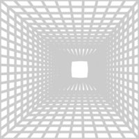 geometrische Drahtrahmenlinie vektor