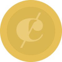 mynt cent vektor