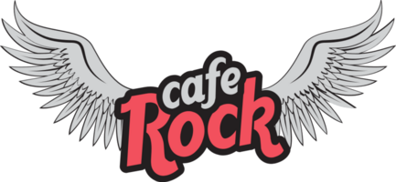 rockmusik ikon café rock vektor