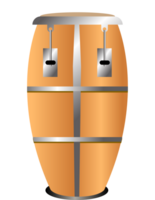 slaginstrument conga vektor