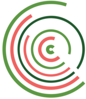 cirkel abstrakt logotyp vektor