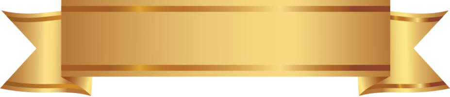 goldenes dekoratives Banner vektor