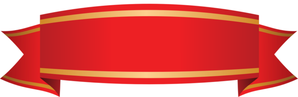 rotes Band vektor