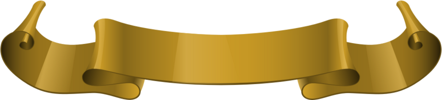 goldenes Band vektor