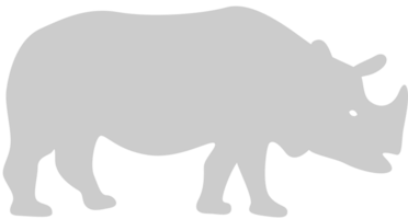 noshörning vektor