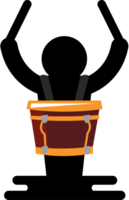 Schlagzeuger vektor