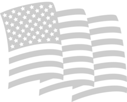amerikanska flaggan vinkar vektor