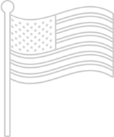 amerikanska flaggan vektor
