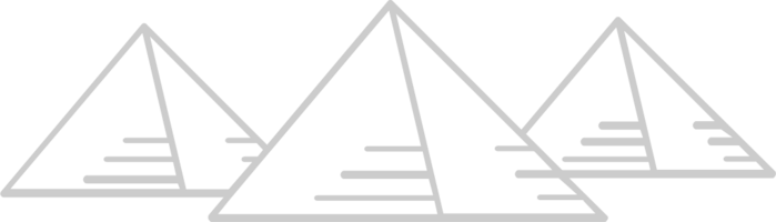 ägyptische Pyramide vektor