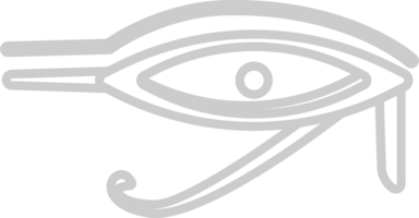 egyptiska ögon från Ra vektor