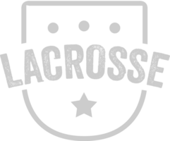 Lacrosse Abzeichen vektor