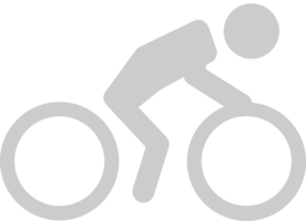olympisches Piktogramm Radrennen vektor