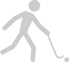 olympiska piktogramhockey vektor