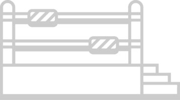 brottning arena ringa vektor