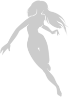 Superheld Pose Silhouette vektor