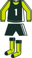 Fußballuniform vektor