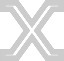 x Logo vektor