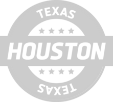 Briefmarke Houston vektor