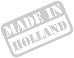 Briefmarke gemacht im Holland vektor