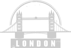 Briefmarke Reise London vektor