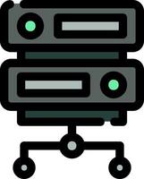 Server kreatives Icon-Design vektor