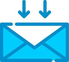 E-Mail kreatives Icon-Design vektor