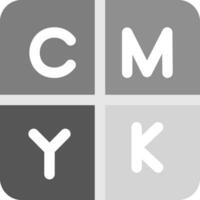 kreatives CMYK-Icon-Design vektor