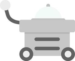 Food Cart kreatives Icon-Design vektor