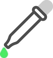 Pipette kreatives Icon-Design vektor