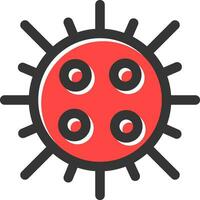 virus kreativ ikon design vektor