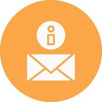 E-Mail kreatives Icon-Design vektor