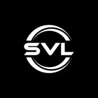 svl brev logotyp design, inspiration för en unik identitet. modern elegans och kreativ design. vattenmärke din Framgång med de slående detta logotyp. vektor