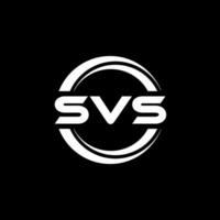 svs brev logotyp design, inspiration för en unik identitet. modern elegans och kreativ design. vattenmärke din Framgång med de slående detta logotyp. vektor