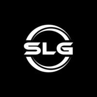 slg brev logotyp design, inspiration för en unik identitet. modern elegans och kreativ design. vattenmärke din Framgång med de slående detta logotyp. vektor