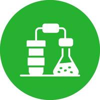 Chemie kreatives Icon-Design vektor