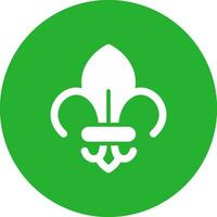 Fleur de Lis kreatives Icon-Design vektor